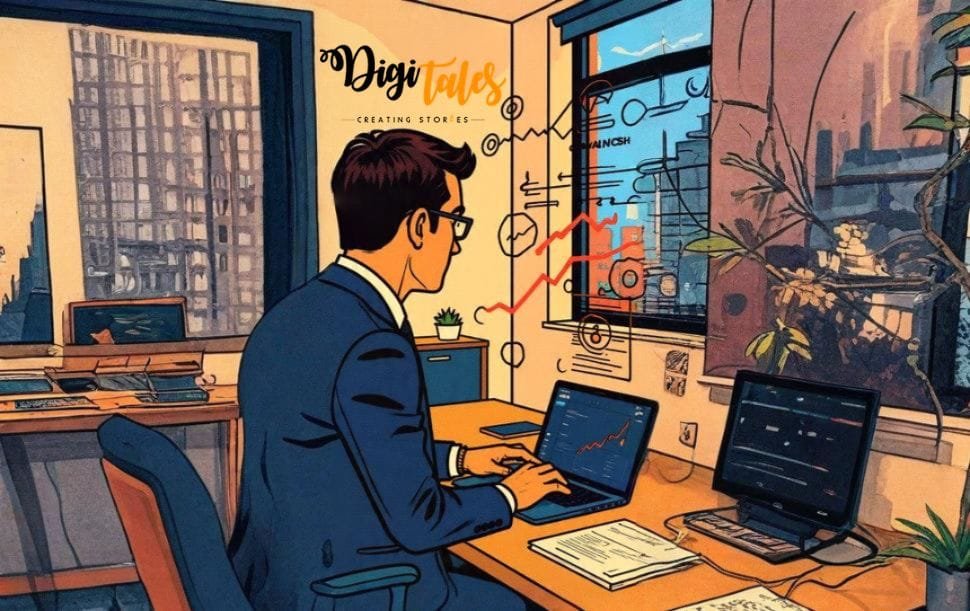 A Man looking into screen to find out SEO Best Practices to Boost Your Website Traffic in 2025