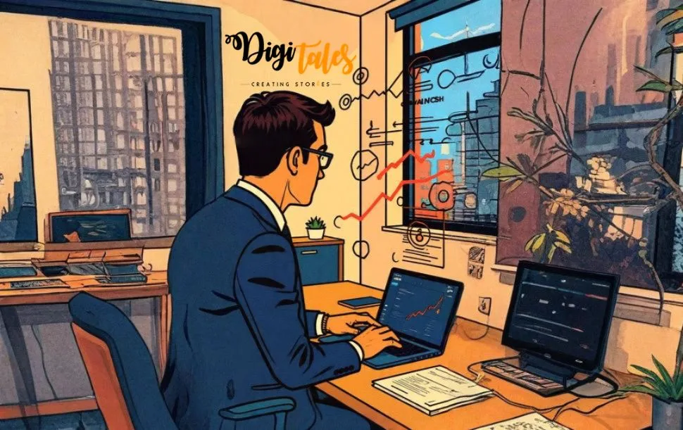 A Man looking into screen to find out SEO Best Practices to Boost Your Website Traffic in 2025